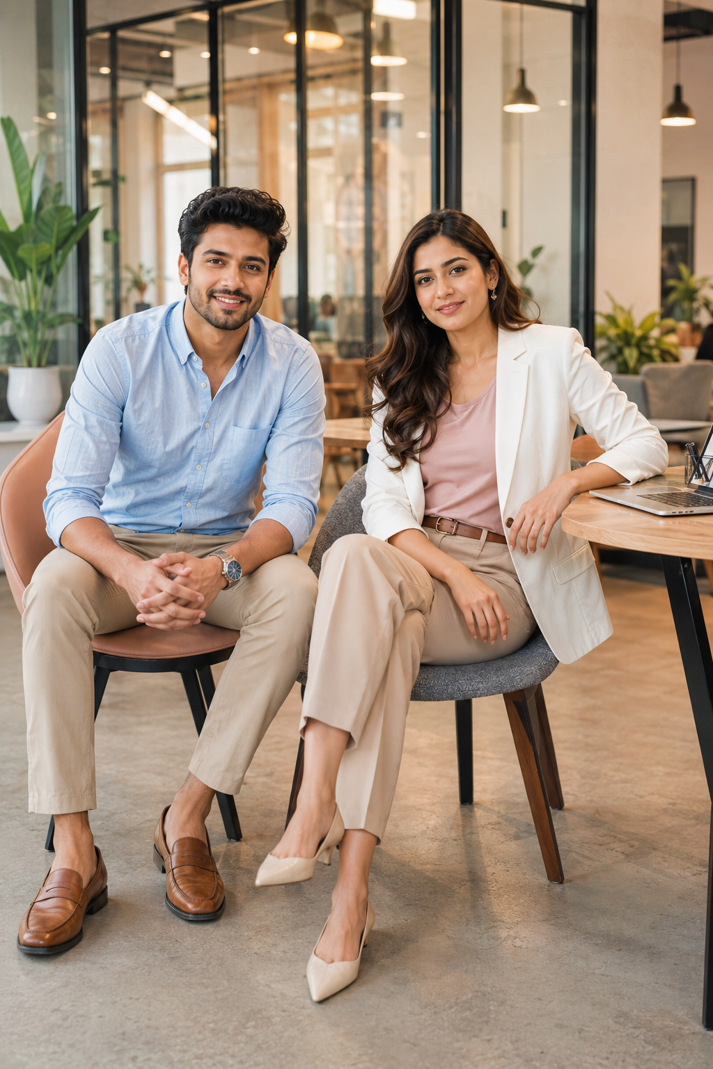 Business casual Indian workplace style