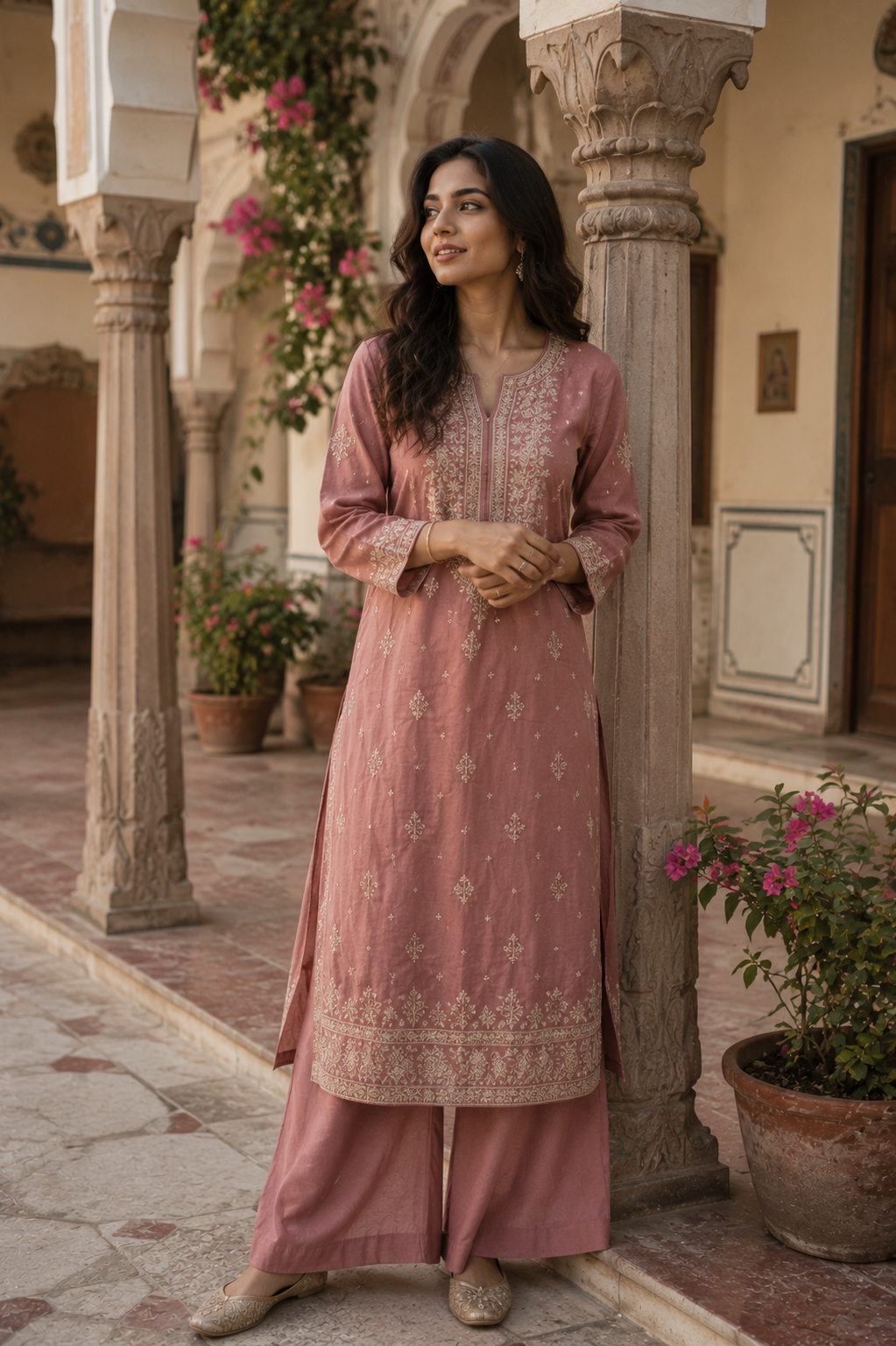 Indian bridal saree editorial